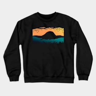 Lurking Spinosaurus Crewneck Sweatshirt